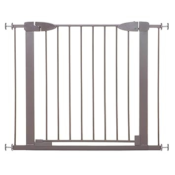 Dreambaby Boston Magnetic Auto Close Security Gate (29.5-38 inches, Taupe)