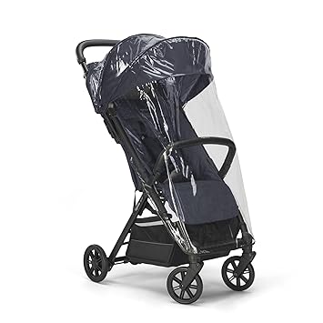 Inglesina Quid Stroller Raincover, Clear - Designed for Quid Stroller - Easy to Install - Rain Cover & Insect Shield for Cold Weather, Wind - BPA Free